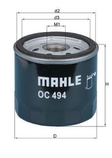 KNECHT FILTER OC 494
