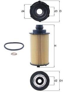 KNECHT FILTER OX 1310D
