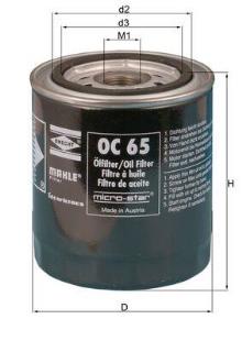 KNECHT FILTER OC 65