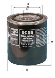 KNECHT FILTER OC 80