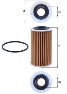 KNECHT FILTER OX 1267D