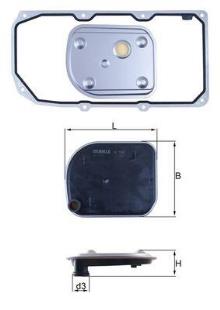 MAHLE ORIGINAL HX 188 Filtre Hydraulique, Boîte Automatique
