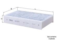 KNECHT FILTER LAK 873/S