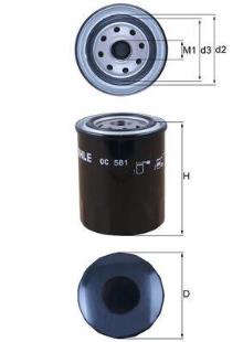 KNECHT FILTER OC 581