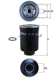 KNECHT FILTER KC 261D