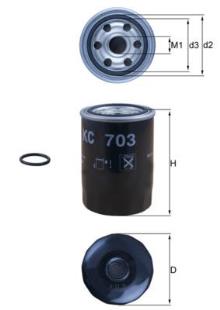 KNECHT FILTER KC 703D