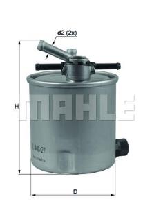 KNECHT FILTER KL 440/27