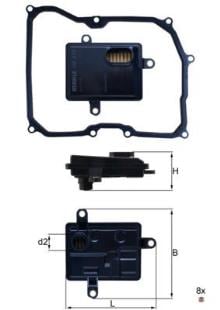 KNECHT FILTER HX 275D