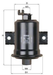 KNECHT FILTER KL 140