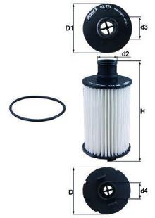 KNECHT FILTER OX 774D