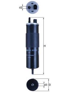 KNECHT FILTER KL 831/12