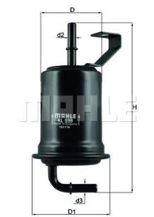 KNECHT FILTER KL 536