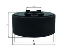 KNECHT FILTER LX 870