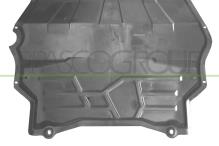 Cache Moteur Inférieur PRASCO - Compatible Audi A3, VW Golf V, Touran | Isolation Et Insonorisation Du Compartiment Moteur