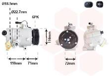 VAN WEZEL 1801K707