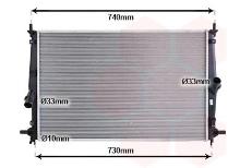 Radiateur Moteur THERMOTEC Pour MAZDA 323 C IV (BG) - D73005TT - Neuf