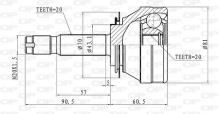 OPEN PARTS CVJ5001.10