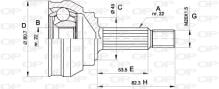 OPEN PARTS CVJ5158.10