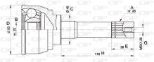 OPEN PARTS CVJ5367.10