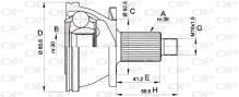 OPEN PARTS CVJ5433.10