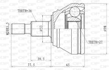 OPEN PARTS CVJ5442.10