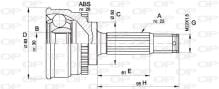 OPEN PARTS CVJ5484.10