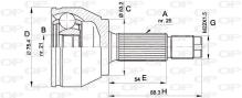 OPEN PARTS CVJ5514.10