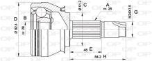 OPEN PARTS CVJ5524.10