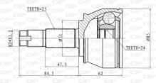 OPEN PARTS CVJ5525.10