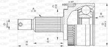 OPEN PARTS CVJ5800.10
