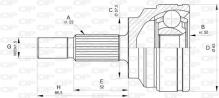 OPEN PARTS CVJ5808.10