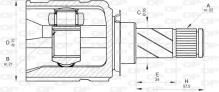 OPEN PARTS CVJ5823.20