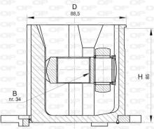 OPEN PARTS CVJ5824.20
