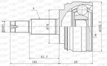 OPEN PARTS CVJ5845.10