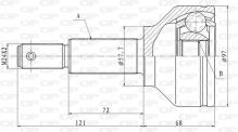 OPEN PARTS CVJ5848.10