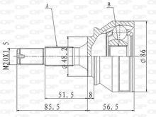 OPEN PARTS CVJ5866.10
