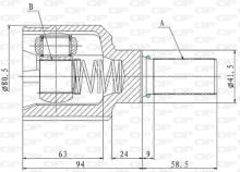 OPEN PARTS CVJ5870.20