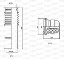 OPEN PARTS DCK5001.04