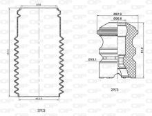 OPEN PARTS DCK5005.04