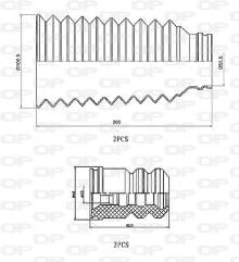 OPEN PARTS DCK5012.04