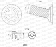 OPEN PARTS DCK5016.04