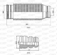 OPEN PARTS DCK5023.04