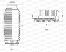 OPEN PARTS DCK5024.04