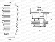 OPEN PARTS DCK5027.04