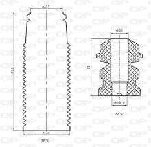 OPEN PARTS DCK5028.04