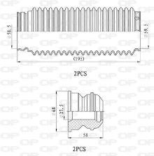 OPEN PARTS DCK5041.04