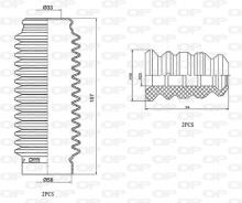 OPEN PARTS DCK5042.04