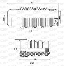 OPEN PARTS DCK5044.04