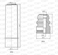 OPEN PARTS DCK5050.04