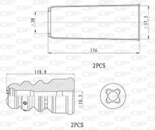 OPEN PARTS DCK5052.04